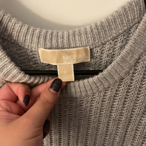 Michael Kors Cold Shoulder Sweater - Picture 2 of 3